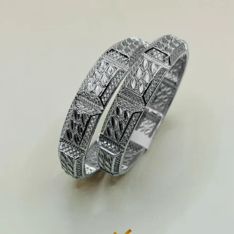Aarzoo Frost - Bangles Desire frozen in elegance