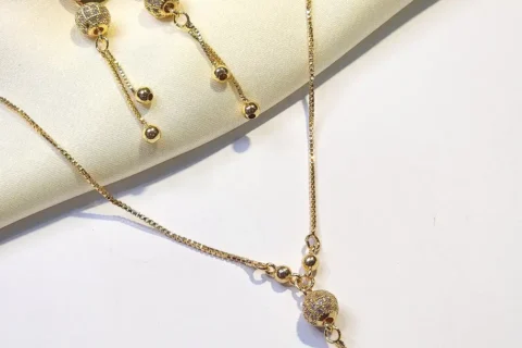 Golden Mirage - Pendant
